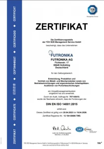 ISO14001 Futronika 1